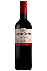Monte Llano Tempranillo Rioja