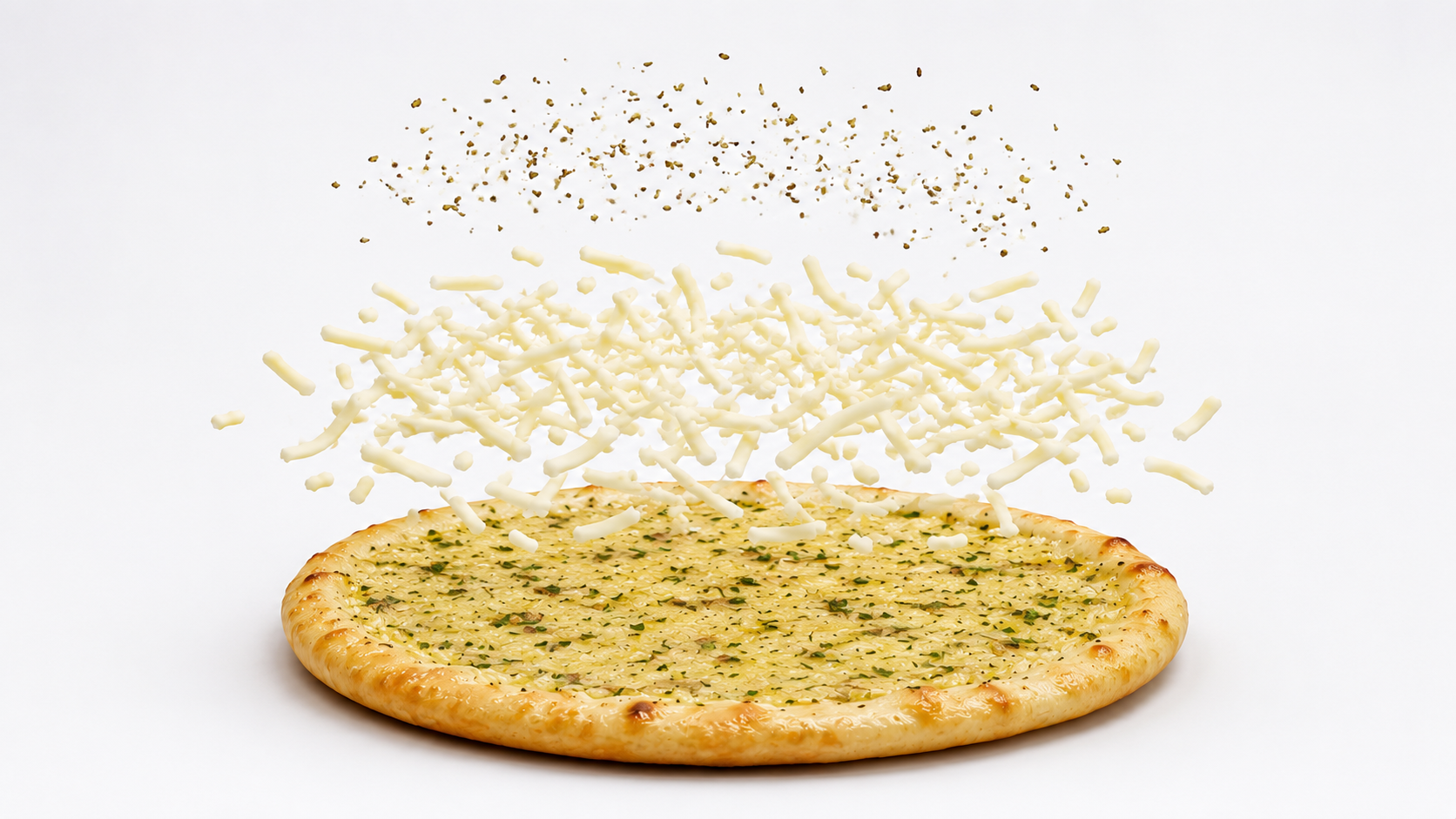 Cheesy garlic pizza bread