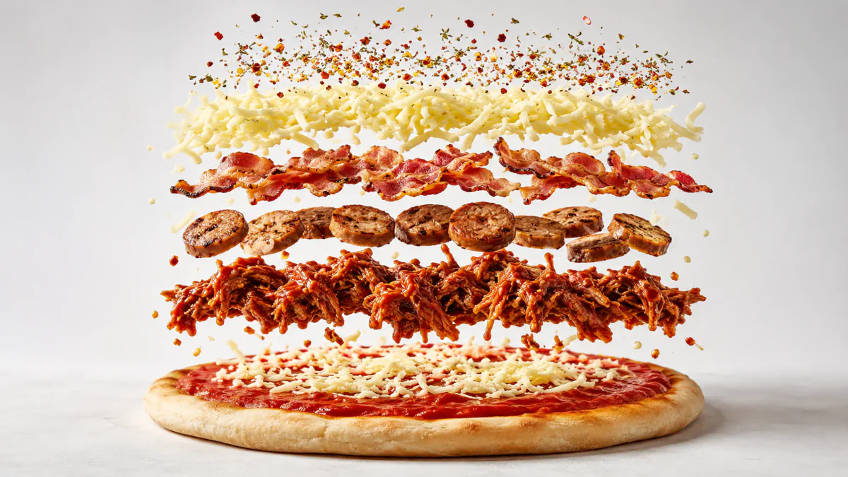 3 Little Pigs pizza