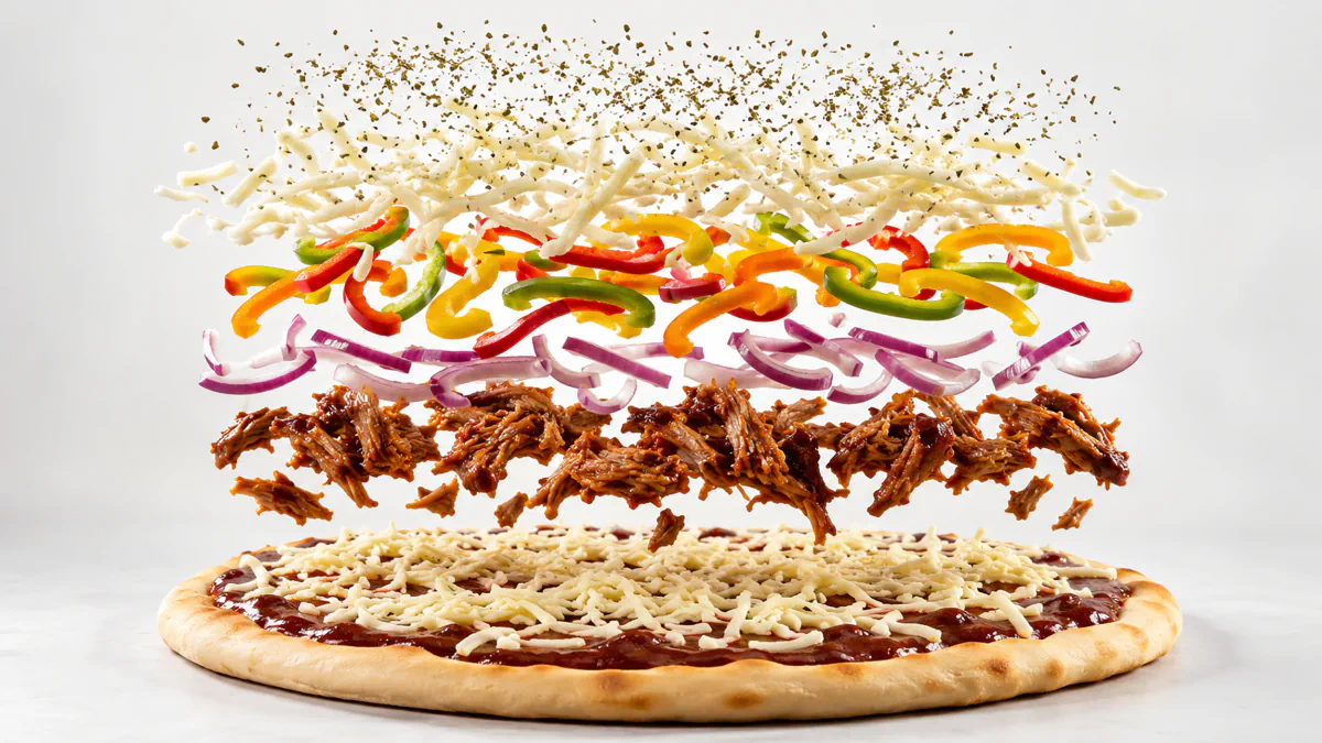 BBQ Pulled Pork pizza