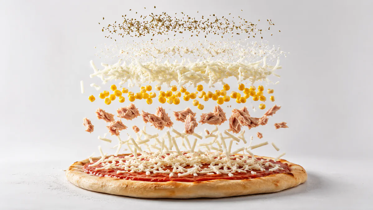 Tuna Melt pizza